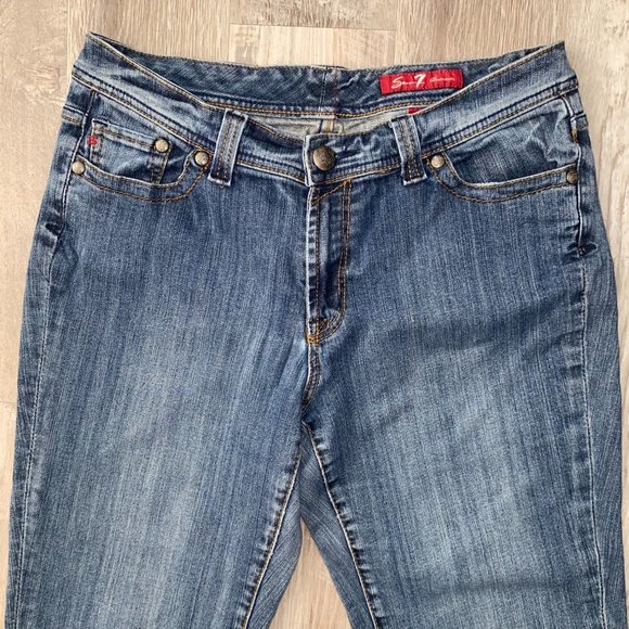 Straight Fit Seven7 Jeans with stretch - Picture 4 of 9